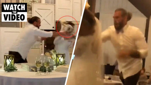 Bride defends groom's 'aggressive' wedding act after video goes viral