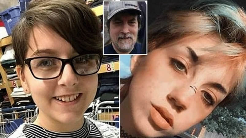 Dad shoots two teen daughters dead