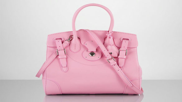 Ralph Lauren Supports Breast Cancer with Soft Ricky Bag