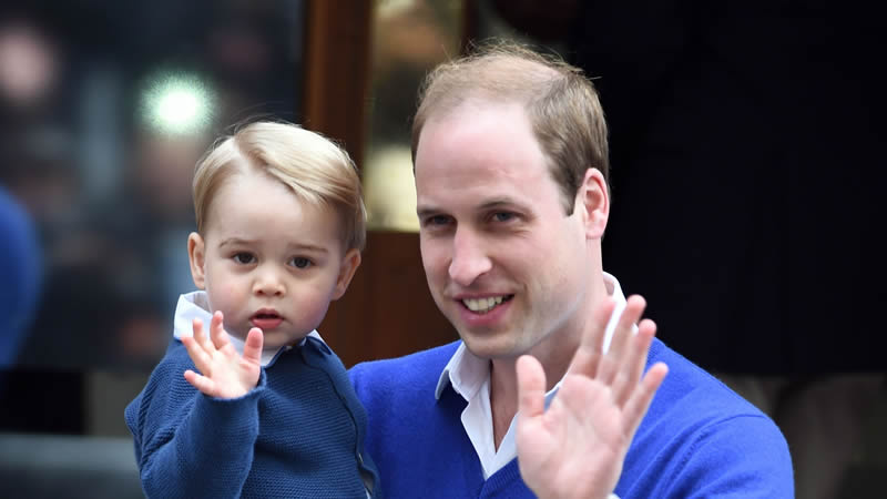 Prince George Is Dad Prince William’s Little Lookalike