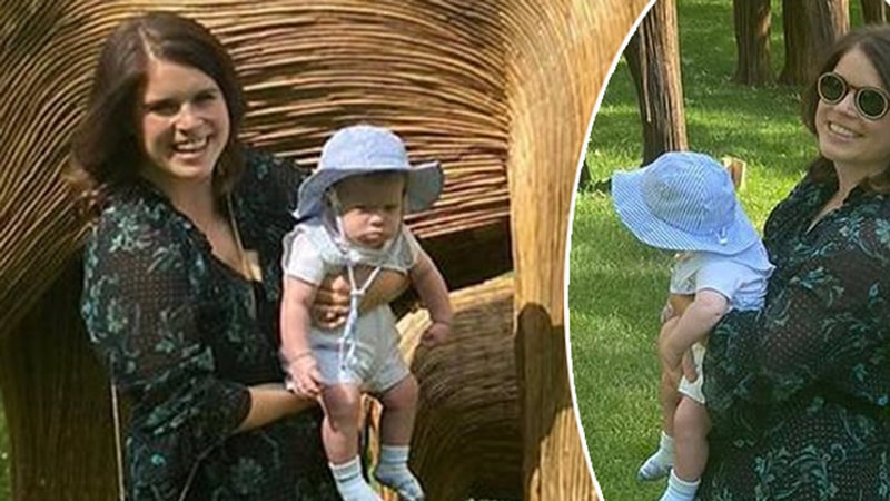 Princess Eugenie published new photos with son
