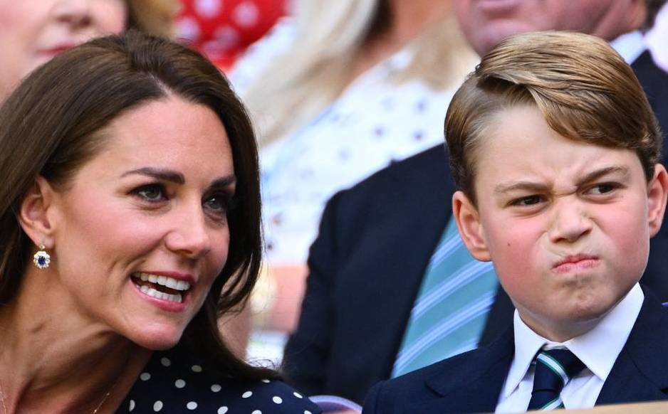 Prince George and Kate