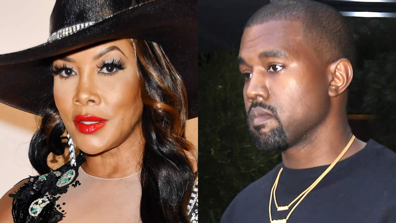 Vivica A Fox and Kanye West