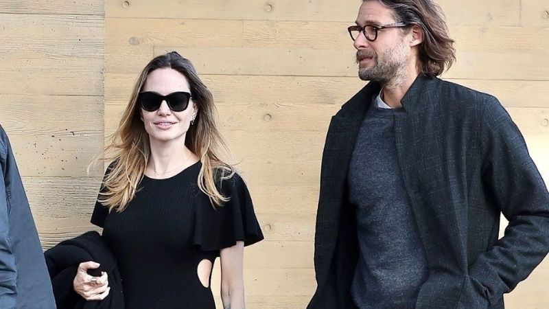 Angelina Jolie goes on three-hour 'date' with millionaire David Mayer de Rothschild