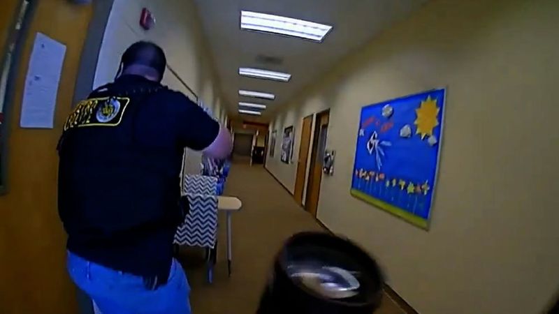 Body camera video captures moment officers confront and kill Nashville shooter
