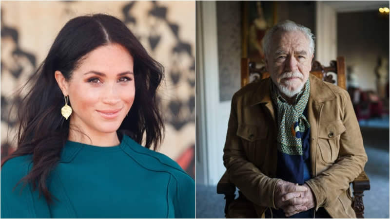 Meghan Markle and Brian Cox