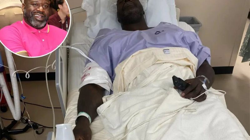 13 days after a hospital photo broke millions of hearts, Shaquille O'Neal addresses his fans