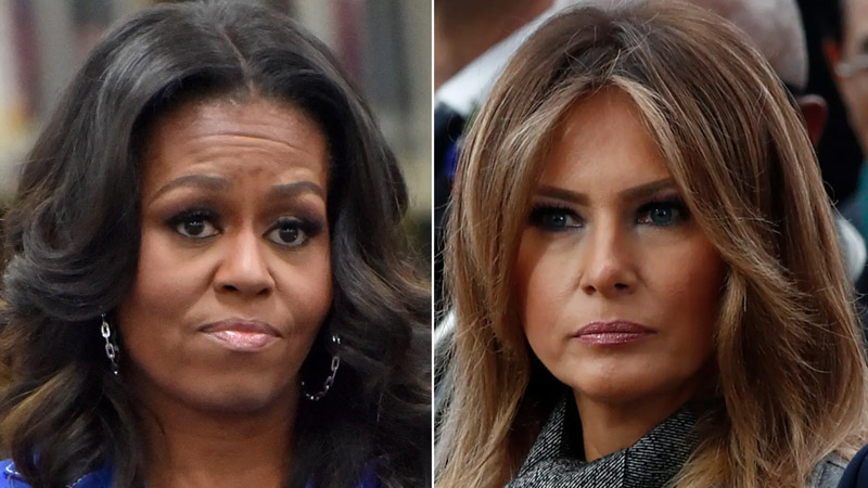 Melania-Trump-and-Michelle-Obama