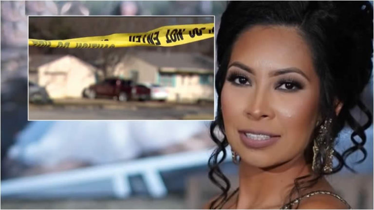 Mother of two was killed by a stray bullet while spending a quiet ...
