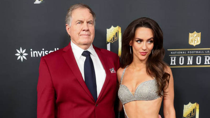 Bill Belichick and Jordon Hudson