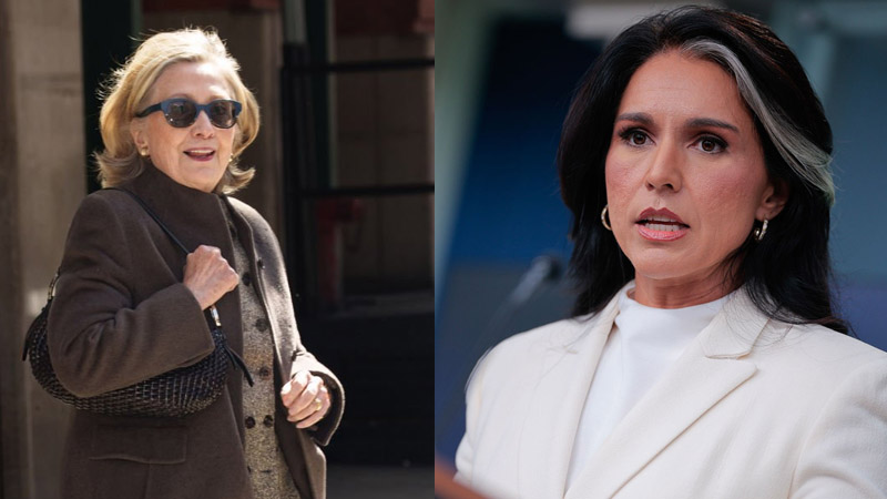 Hillary Clinton and Tulsi Gabbard