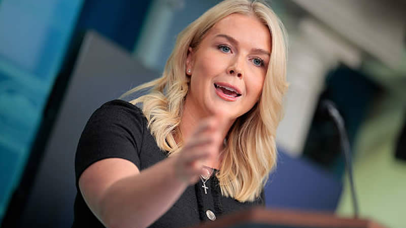 Karoline Leavitt in Black