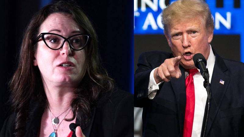 Maggie Haberman and trump