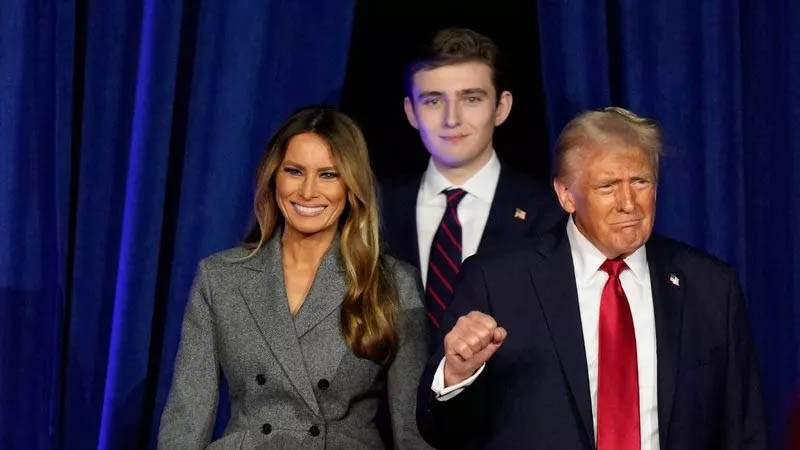 President Donald Trump and wife Melania Trump only share one son, Barron Trump