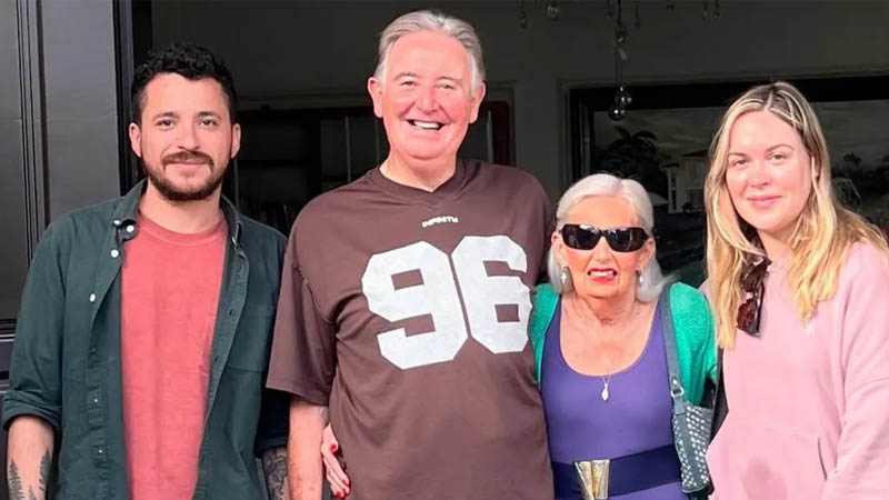 Arno with Paul, Susan and Greta