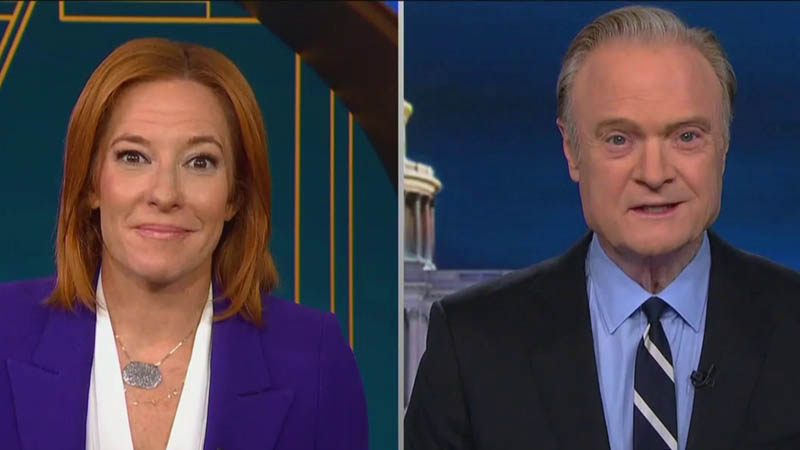 Jen Psaki and Lawrence O’Donnell