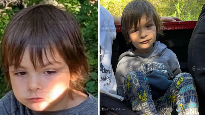 MISSING CHILD IN CROWSNEST PASS, ALBERTA