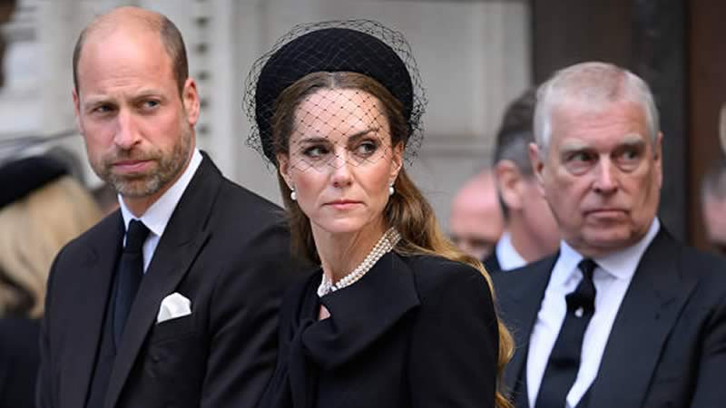 Prince Andrew and Prince William