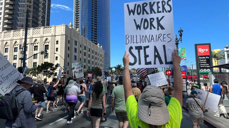 Workers Over Billionaires Labor Day