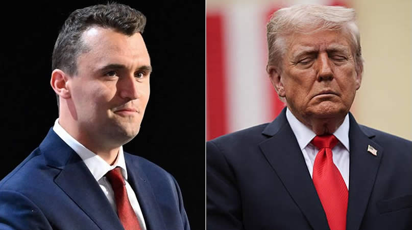 charlie kirk and trump
