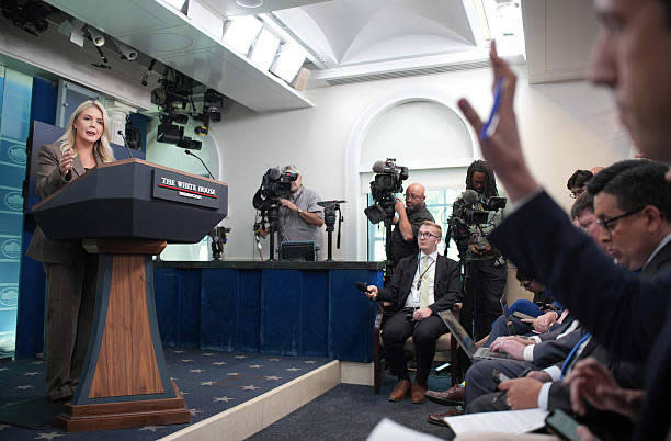 press secretary karoline leavitt press briefing