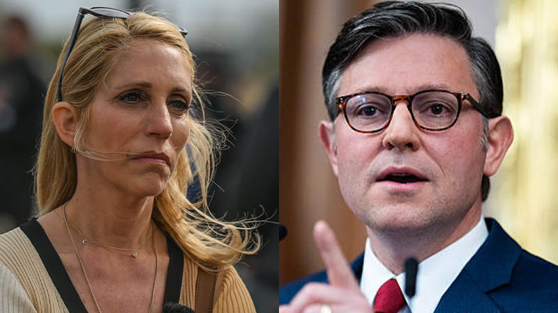 Dana Bash and Mike Johnson