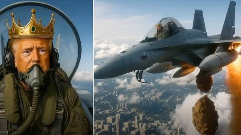 Donald Trump Mocks No Kings Protesters