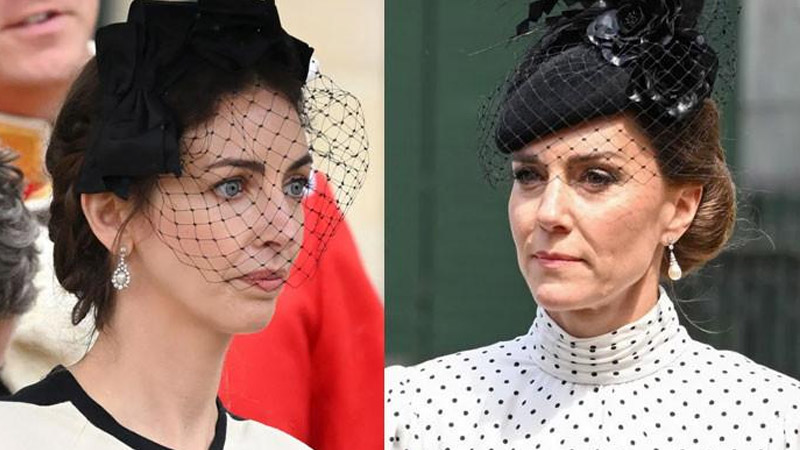 Kate Middleton and Rose Hanbury