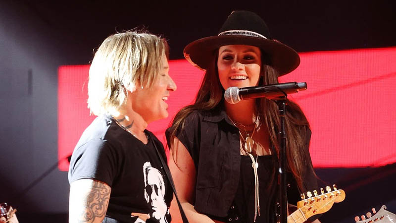 Keith Urban and Maggie Baugh