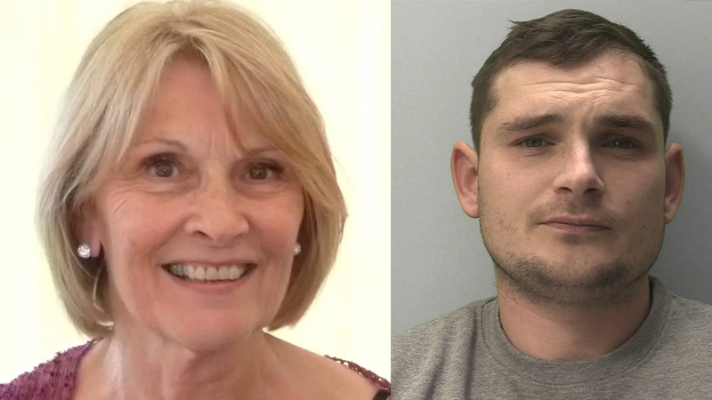 Lorna England and Cameron Davis