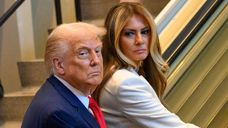 Melania trump and donald trump