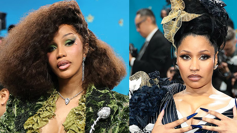 Nicki Minaj and cara b