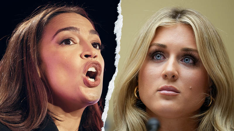 Riley Gaines clashed with Alexandria Ocasio-Cortez