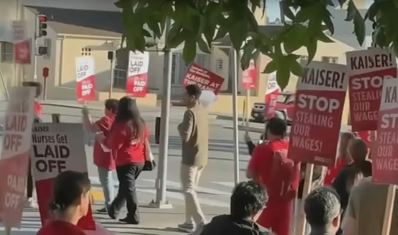 Thousands of Kaiser Permanente workers strike