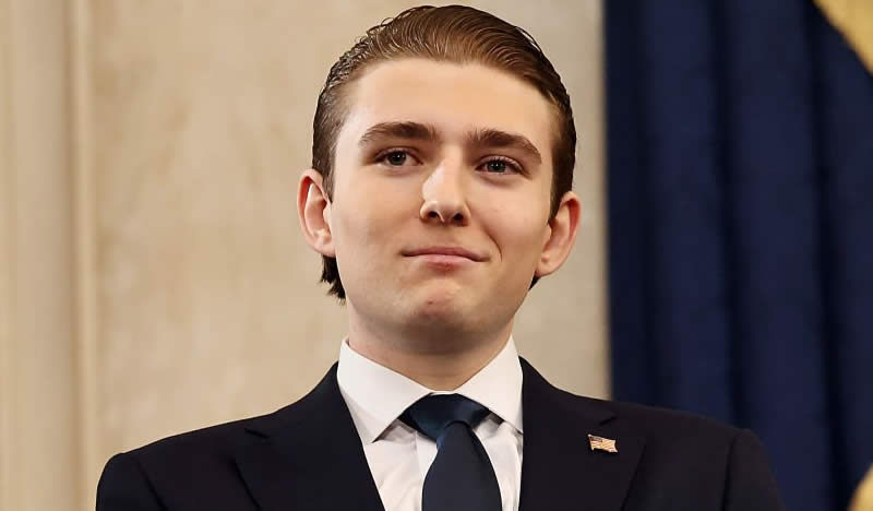barron trump photos