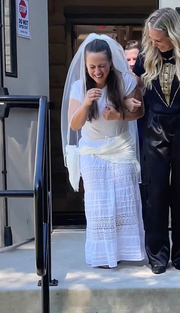 Brianna Lanoye celebrated her marriage