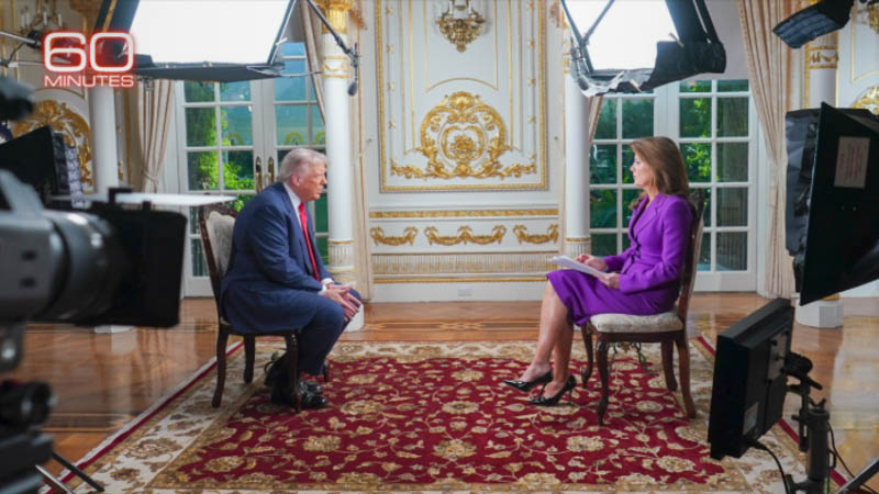 Donald Trump in 60 Minutes