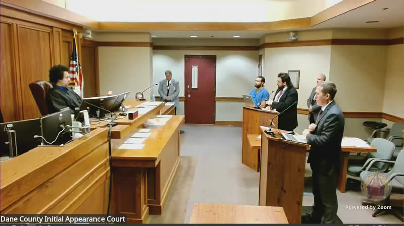 Jordan and Justin Sharlow appear in court