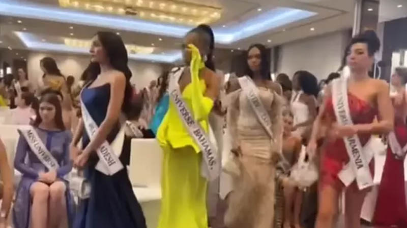 Miss Universe ceremony