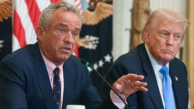 Robert F Kennedy Jr and trump