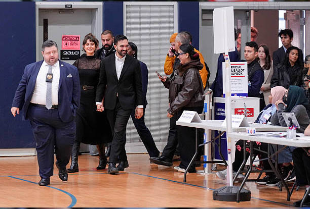 Zohran Mamdani and his wife