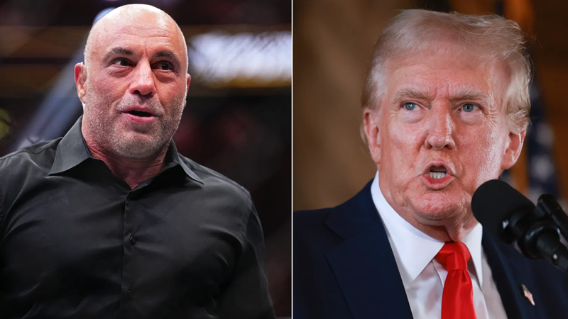 Joe Rogan and Donald Trump