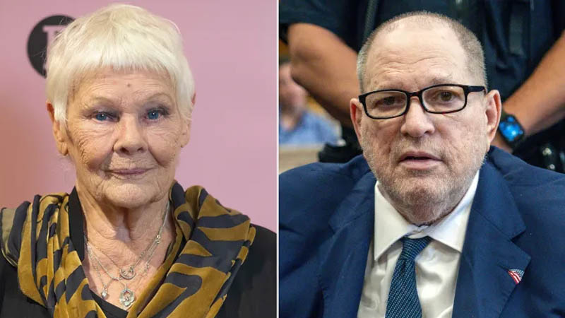 Judi Dench and Harvey Weinstein