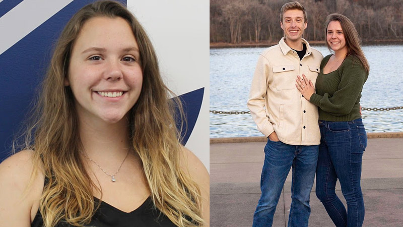 Sam Hickman and Bergmann were engaged