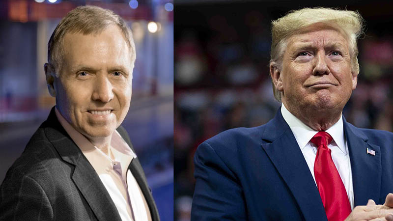 Trump and Chuck Redd