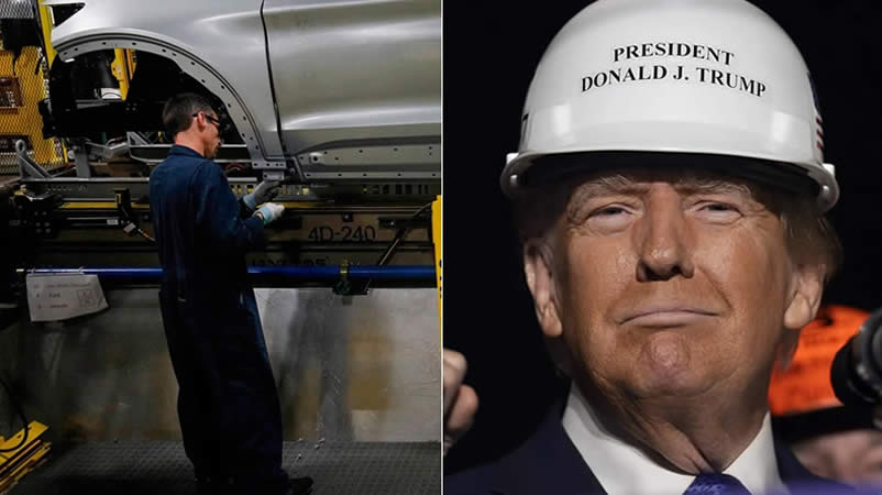 Workers across manufacturing and logistics lose jobs as Trump claims economic success