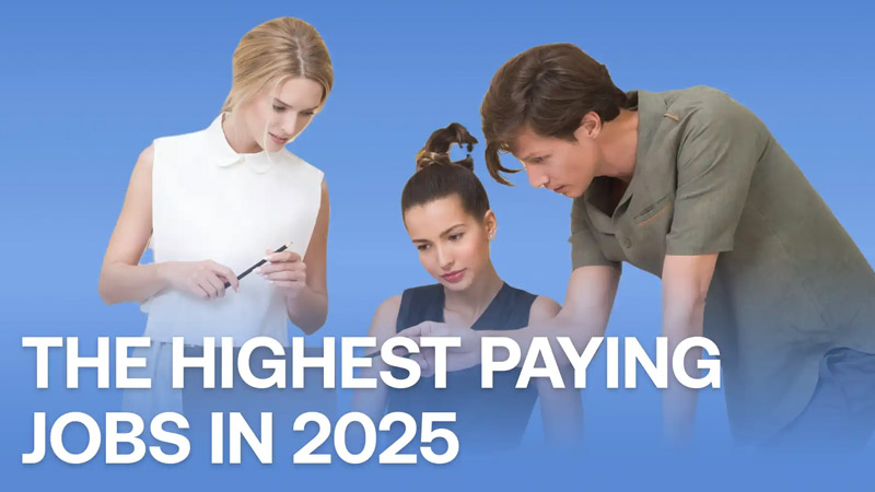 Highest paying jobs women are pursuing in 2025