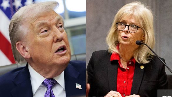 Pro Trump Indiana senator resigns leadership role after internal GOP backlash. (Photo by Getty Images)