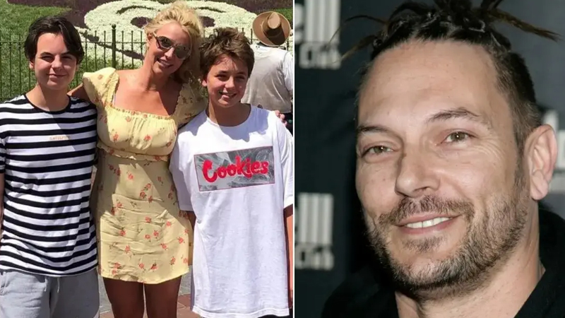 Britney Spears ex Kevin Federline her sons