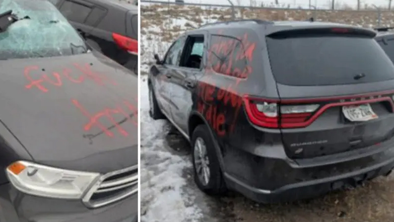 FBI offering $100K reward after ICE vehicles